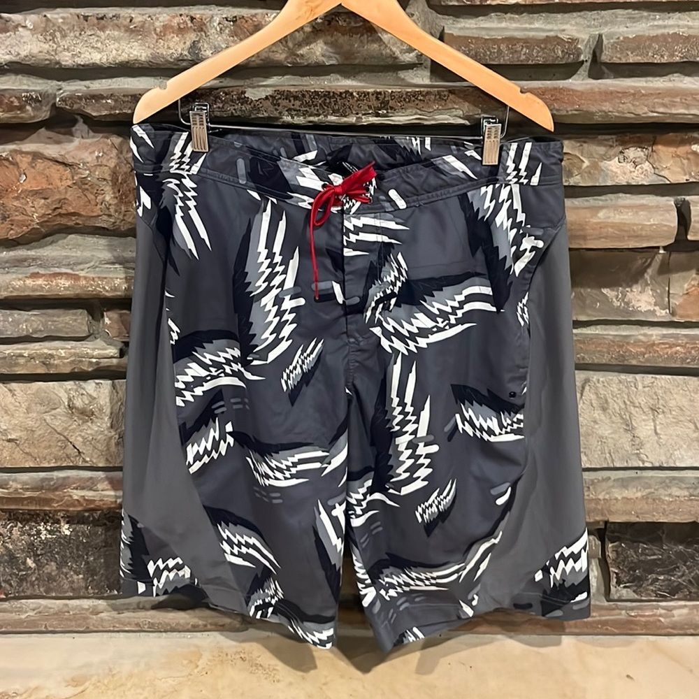 Jordan Long Grey Board Shorts